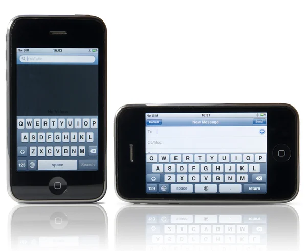 Apple Iphone на 3 секунди готові пошти — стокове фото