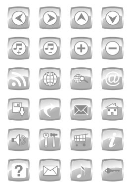 parlak Multimedya Icon set