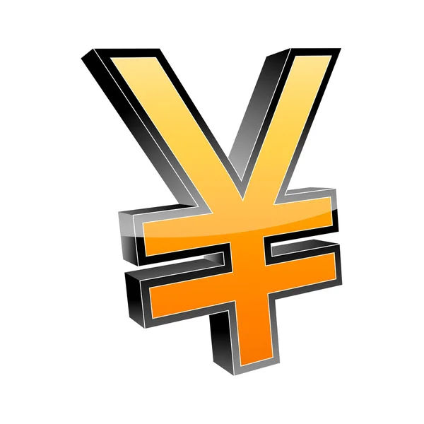 3D ikony měny — Stock fotografie