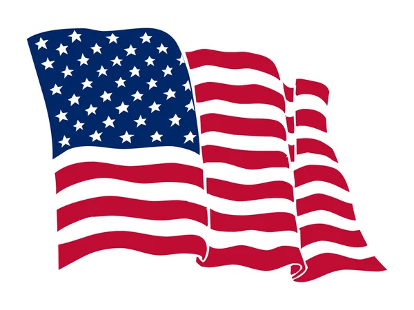 Amerikan lippu — kuvapankkivalokuva