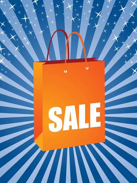 Sale shopping bag — Stock Photo, Image