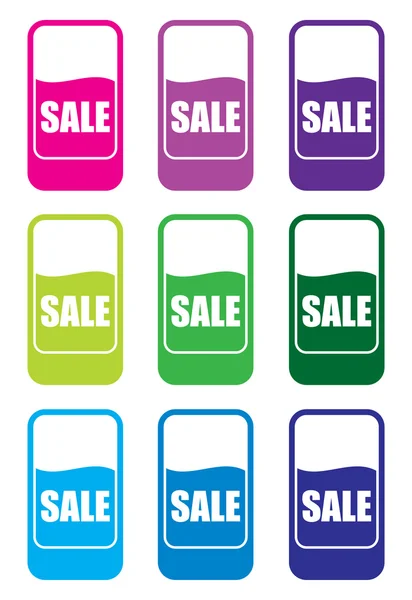Sale price tags — Stock Photo, Image