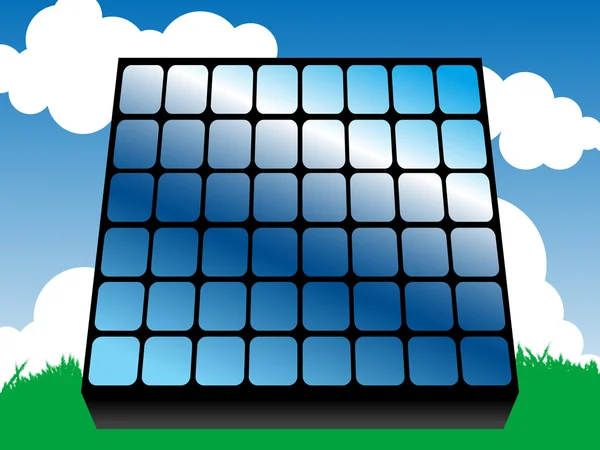 Сонячні panel2 — стокове фото