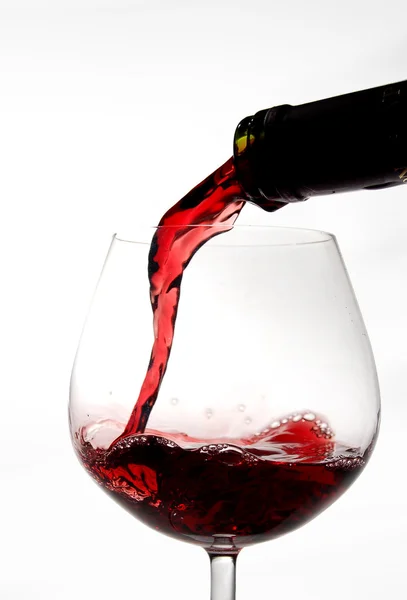 stock image Red wine