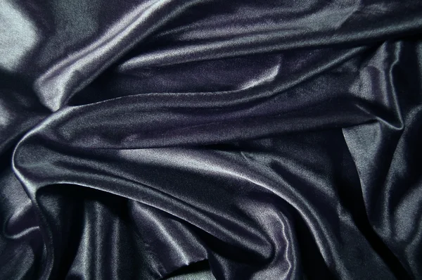 Чорний сатин — стокове фото