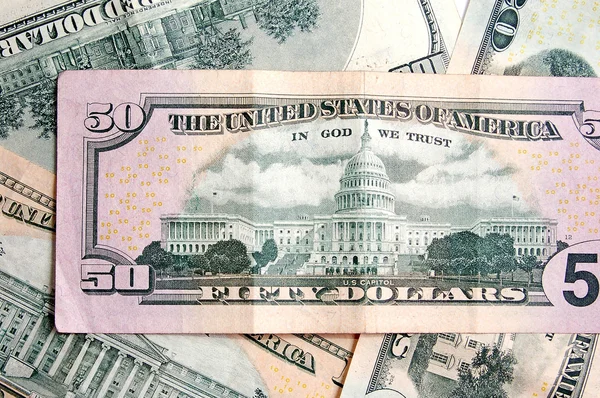 Dollarn bakrund — Stockfoto