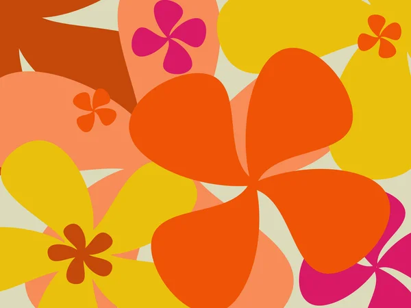 Retro Blume Hintergrund — Stockfoto