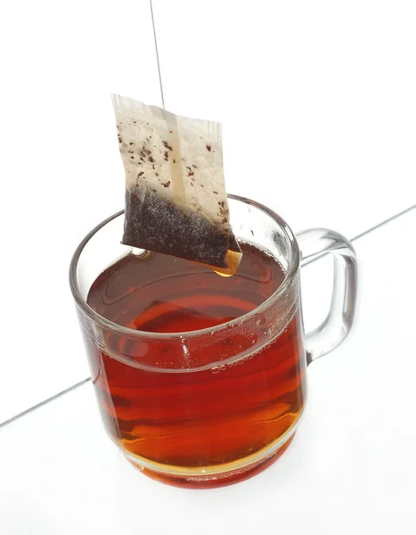 透明杯茶 — 图库照片