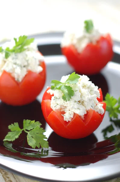 stock image Tomatoes Stuffed with Feta