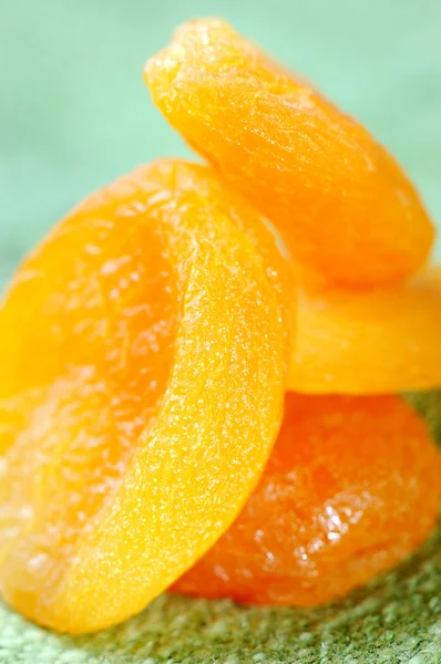 Абрикосовый фруктовый десерт — стоковое фото