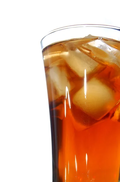 Ice filled soft drink — Stock Photo, Image