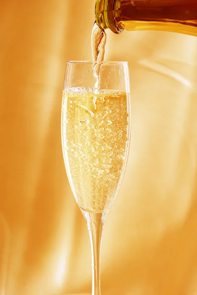Келих шампанського — стокове фото