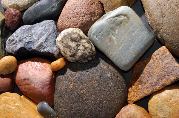 Renkli taşlarla soyut arkaplan — Stok fotoğraf