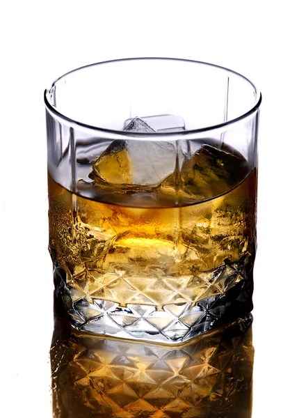 Glas whisky — Stockfoto