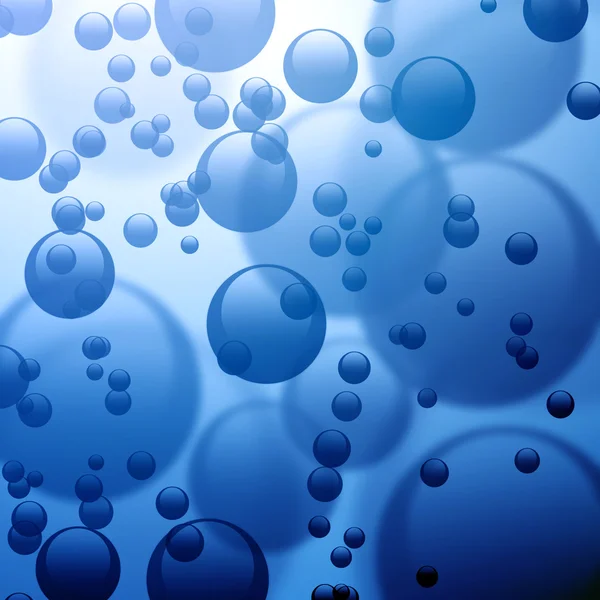 Bubbles underwater — Stock Photo, Image