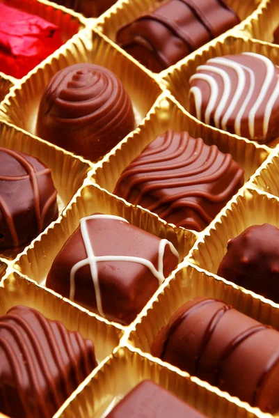 Chocolate bon bons — Stock Photo, Image