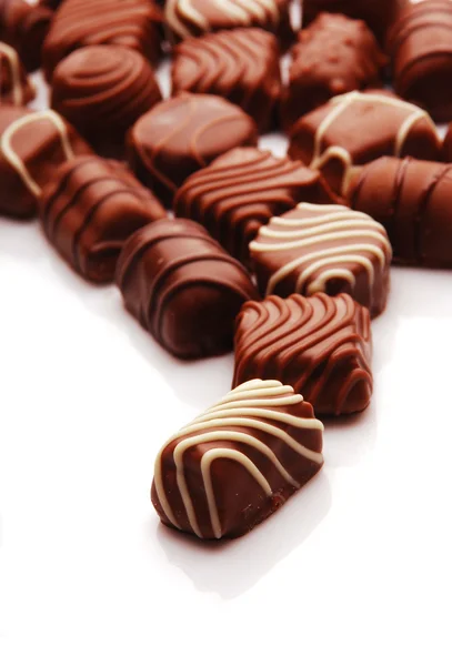 Chocolate bon bons — Stock Photo, Image