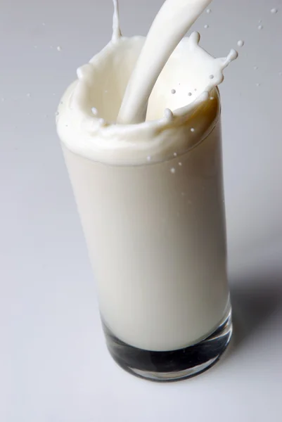 Nalil mléko — Stock fotografie