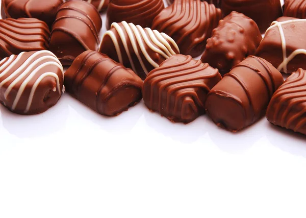 Chocolate bon bons Stock Picture