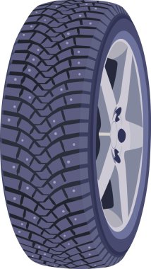 Car wheel clipart