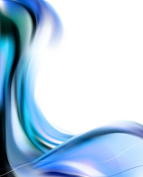 Abstrakte blaue elegante Hintergrund. Vektorillustration. — Stockvektor