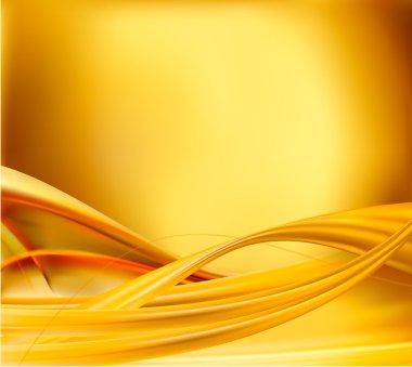 Business elegant abstract gold background Vector illustration