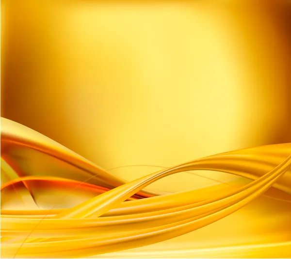 Business eleganta abstrakt guld bakgrund vektor illustration — Stock vektor