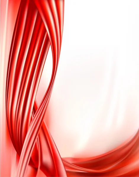 Entreprise rouge élégant fond abstrait. Illustration vectorielle — Image vectorielle