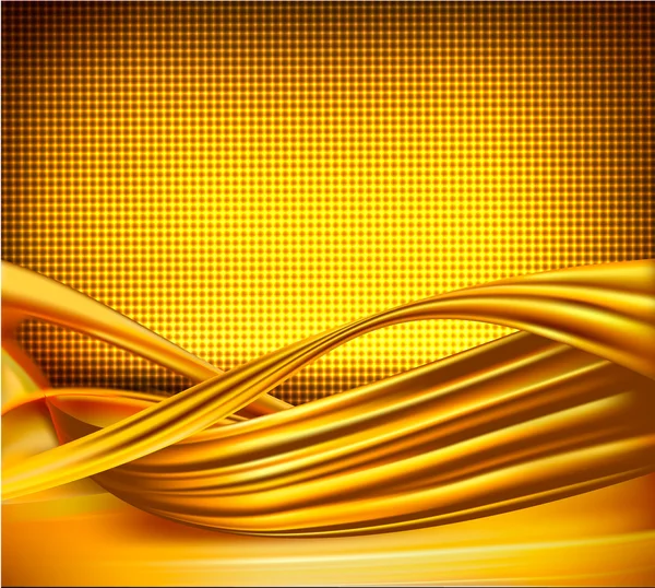 Business elegant guld abstrakt bakgrund vektor illustration — Stock vektor