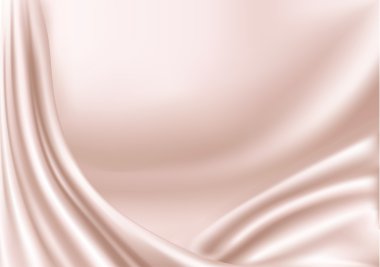 Elegant pink satin texture. Vector illustration.