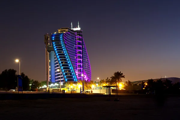 Dubai-nachtbeeld — Stockfoto
