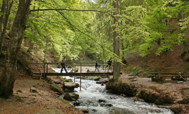 dağ Nehri üzerinde köprü