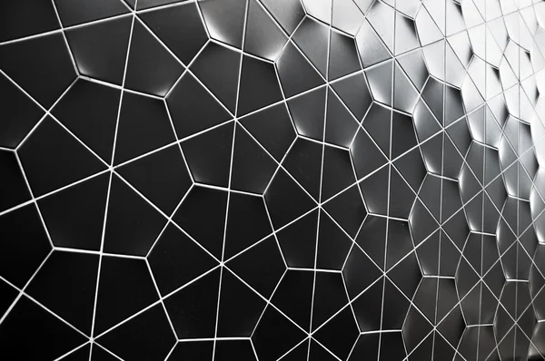 Фон шестиугольной сетки — стоковое фото