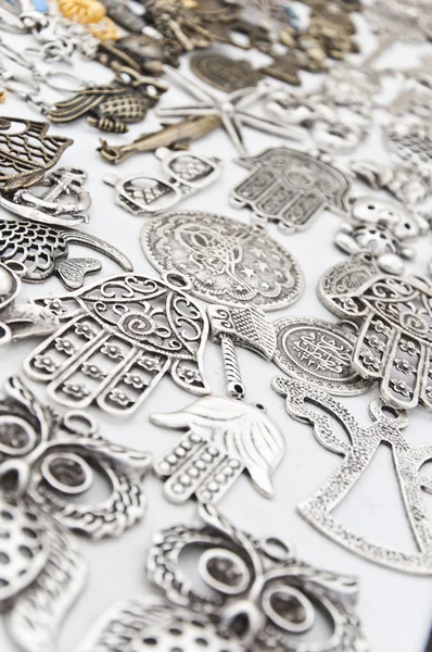 Zilveren accessoires — Stockfoto