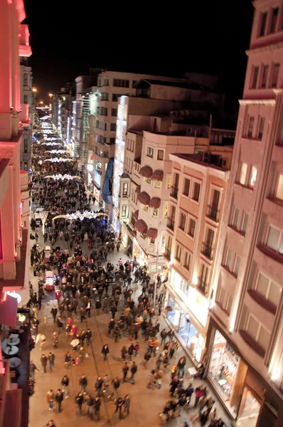 stock image Istiklal Street by Night