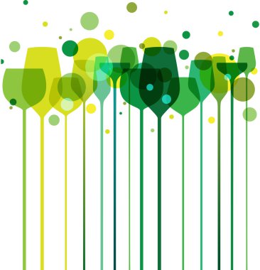 Colorful Party Drinks clipart