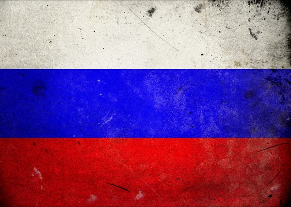 Grunge Rusya bayrağı — Stok fotoğraf