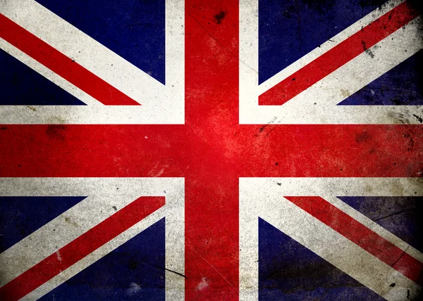 Grunge Bandeira Reino Unido — Fotografia de Stock