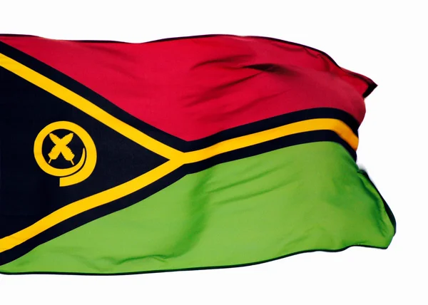 Flaga Wallis i Futuna wyspy — Zdjęcie stockowe