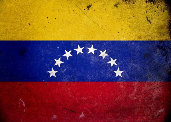 Grunge Flag Venezuela — Stock Photo, Image