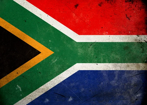 Bandiera Grunge Sudafrica — Foto Stock