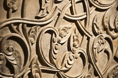 Turkish stone carving clipart