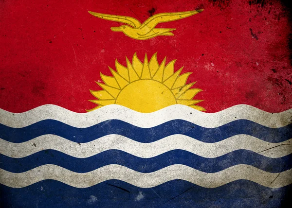 stock image Grunge Flag of Kiribati