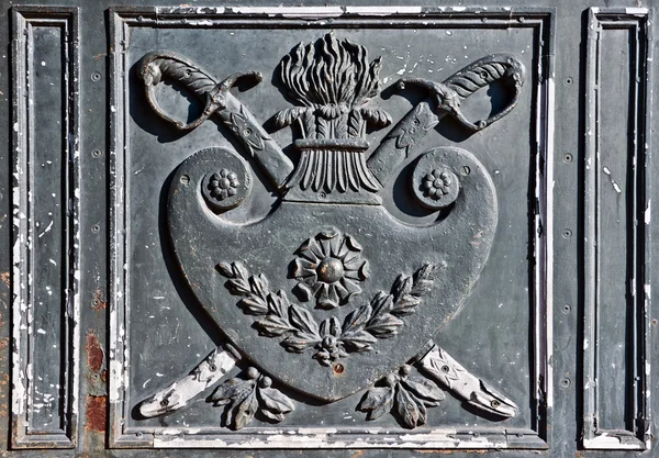 Dveře kovové osmanské — Stock fotografie