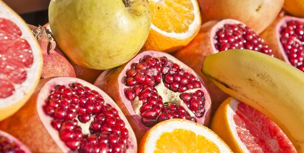 stock image Healthy winter fruits