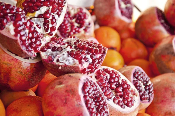 stock image Delicious fresh pomegranates