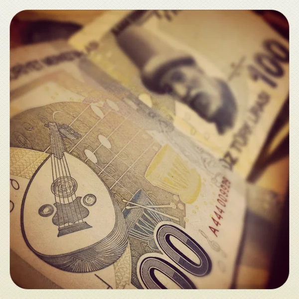 100 Liras turcas —  Fotos de Stock