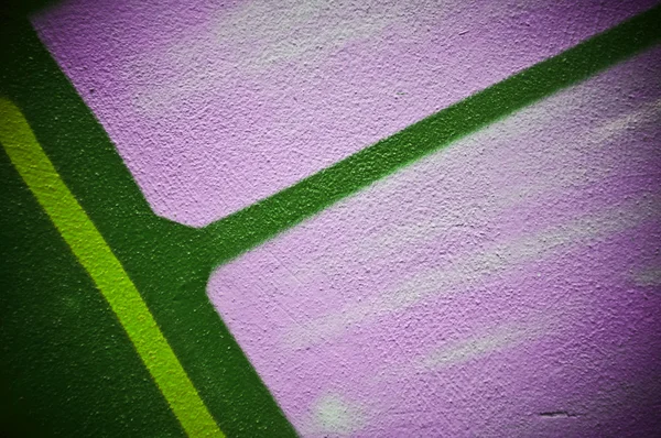 Målad vägg — Stockfoto