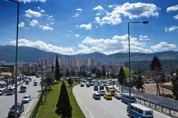 Centro da cidade de Bursa — Fotografia de Stock