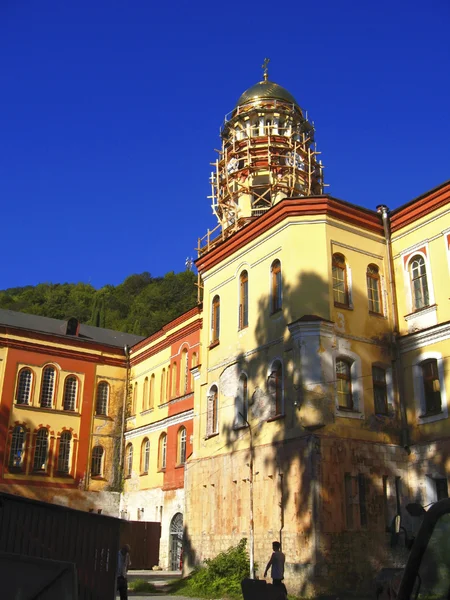 New Aphon monastery. Orthodox church. Abkhazia republic — Stock Photo, Image